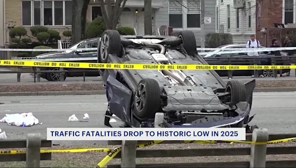 News 12 | Brooklyn | NYPD's chief of transportation discusses record-low traffic deaths