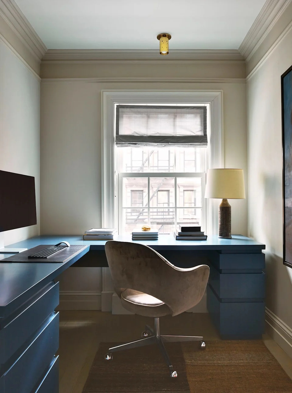 john bambick new york apartment study