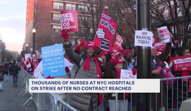 News 12 | Brooklyn | NYC nurses walk off the job in historic strike, impacting hospitals across the city
