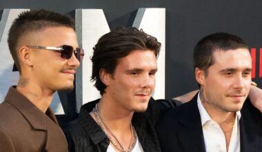 Romeo and Cruz Beckham enjoy Parisian double date amid family feud with their brother Brooklyn