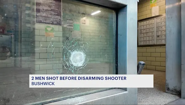 News 12 | Brooklyn | Two men shot in early morning dispute at Bushwick NYCHA complex