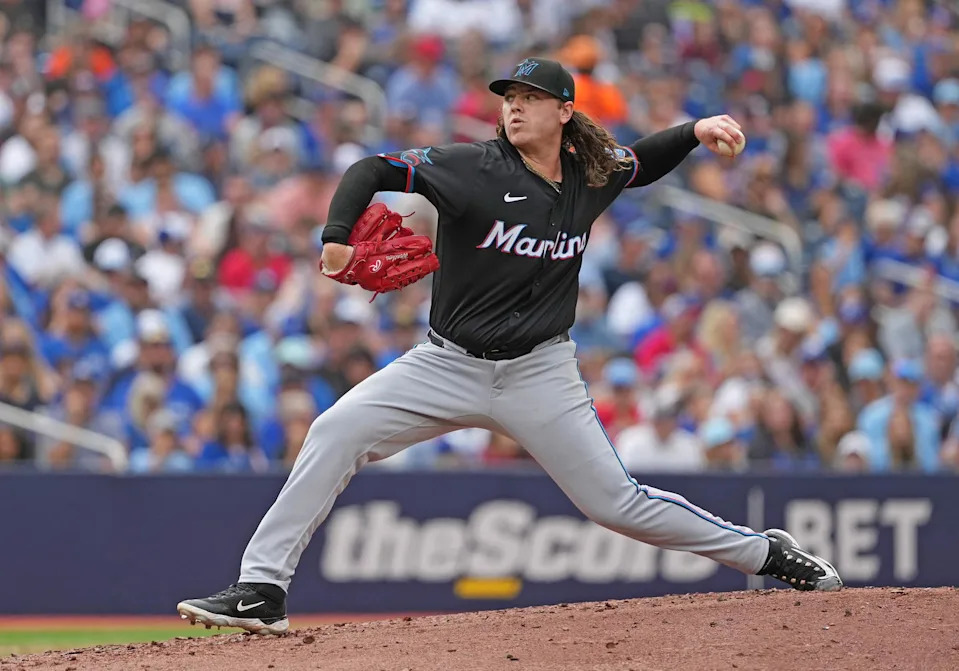 Ryan Weathers. Credit:&nbsp;Nick Turchiaro-Imagn Images.