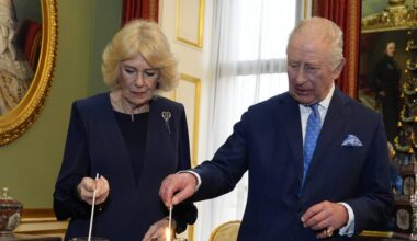 Queen Camilla Wears Queen Victoria’s Hesse Diamond Jubilee Brooch for the First Time Since Queen Elizabeth’s Funeral