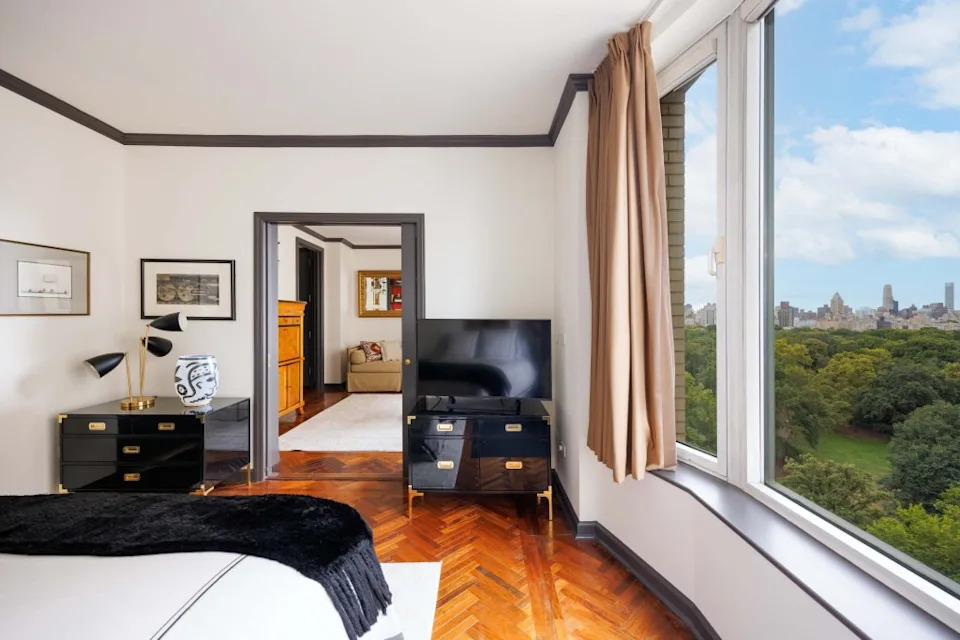 A private primary suite. Brown Harris Stevens