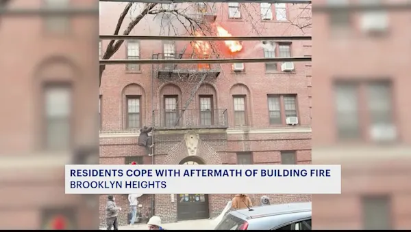 Partial vacate order issued after Brooklyn Heights fire injures 7