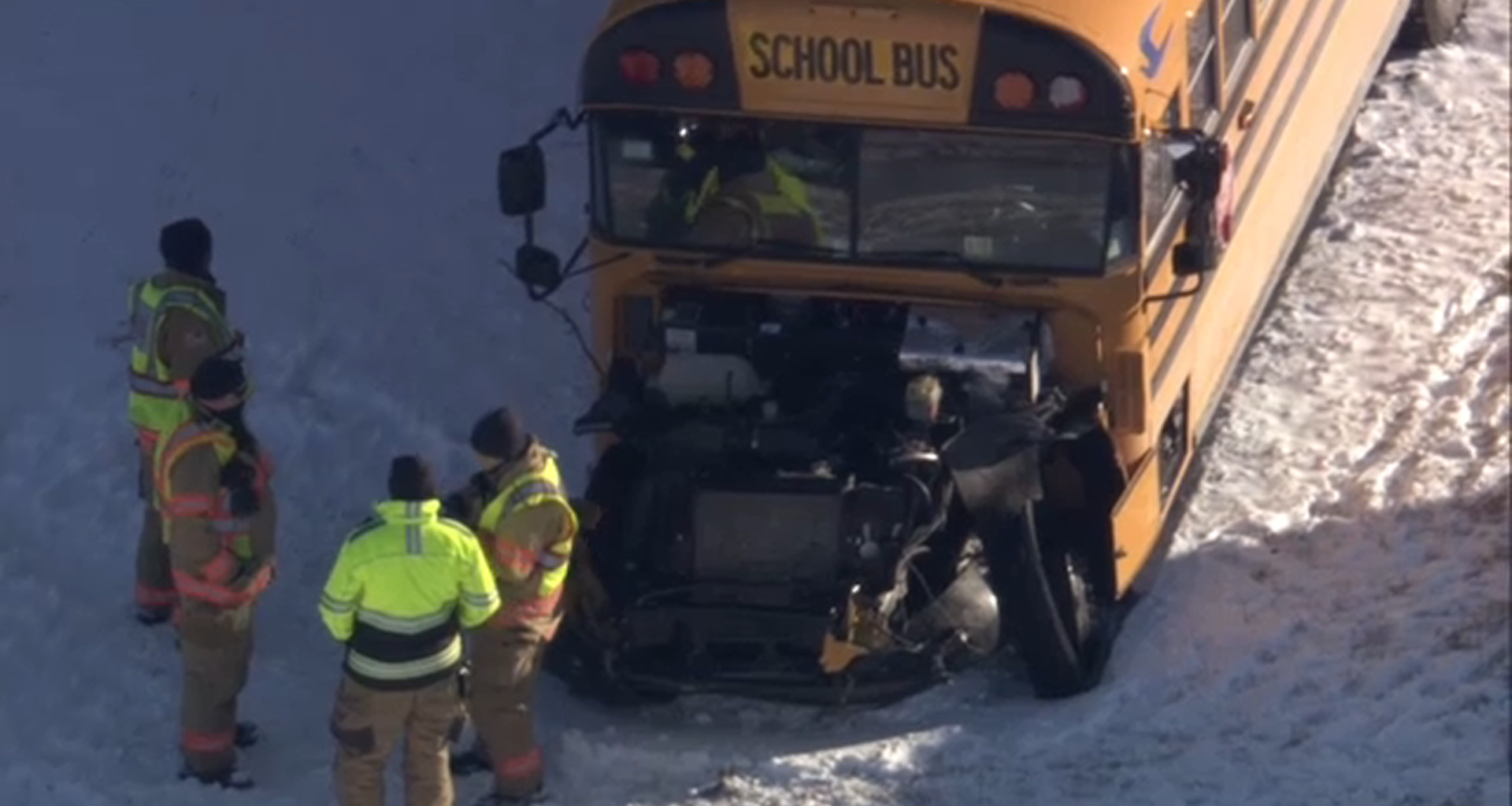 Manhattan woman killed in collision with school bus