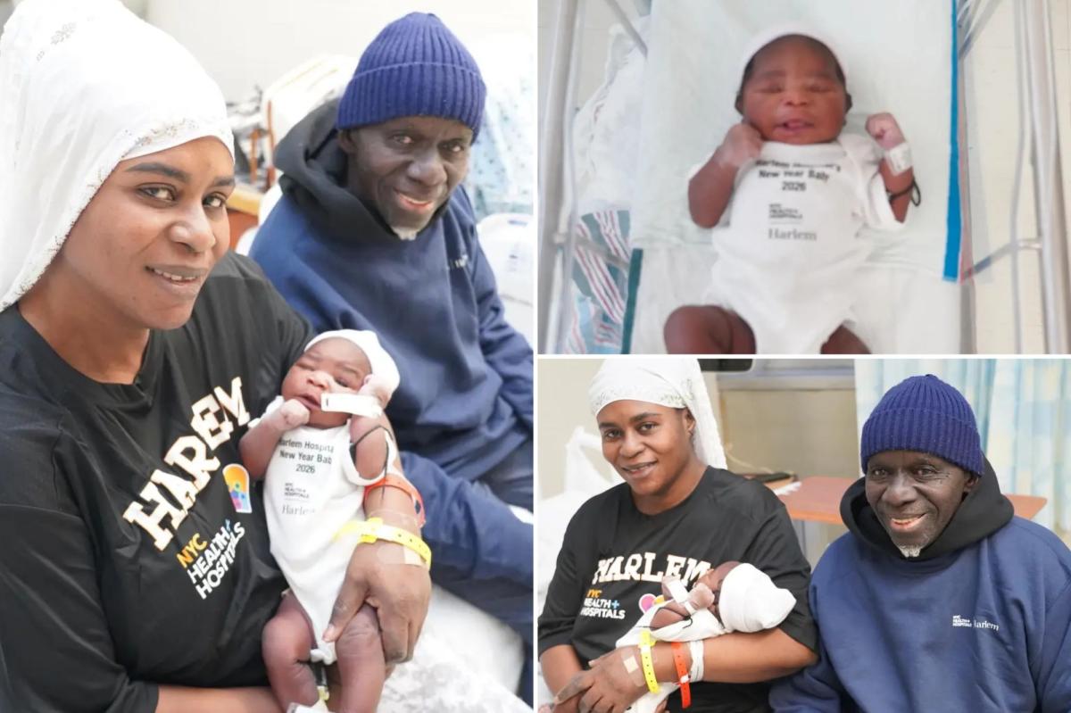 First baby of 2026 in NYC born in Harlem hospital