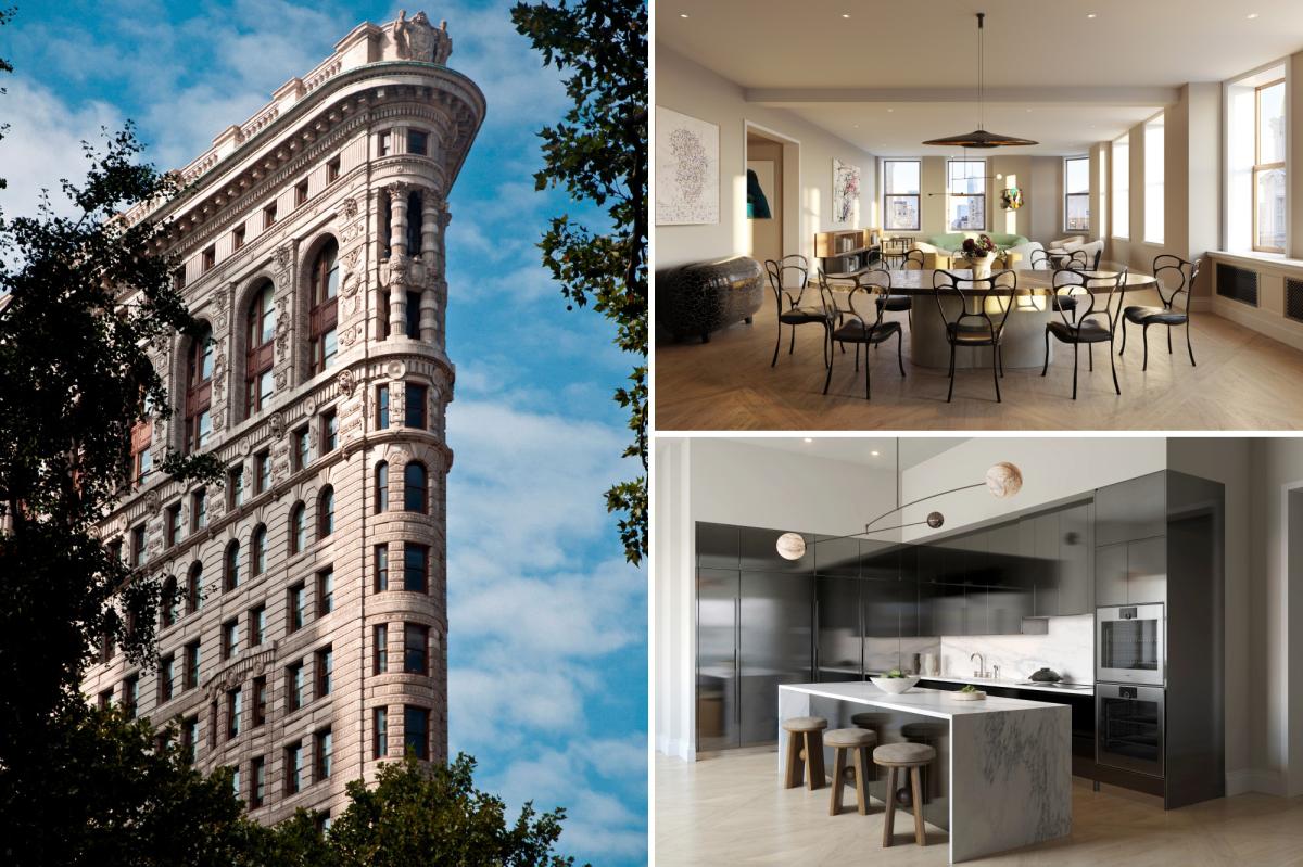 Inside the first home to list for sale at NYC's Flatiron Building