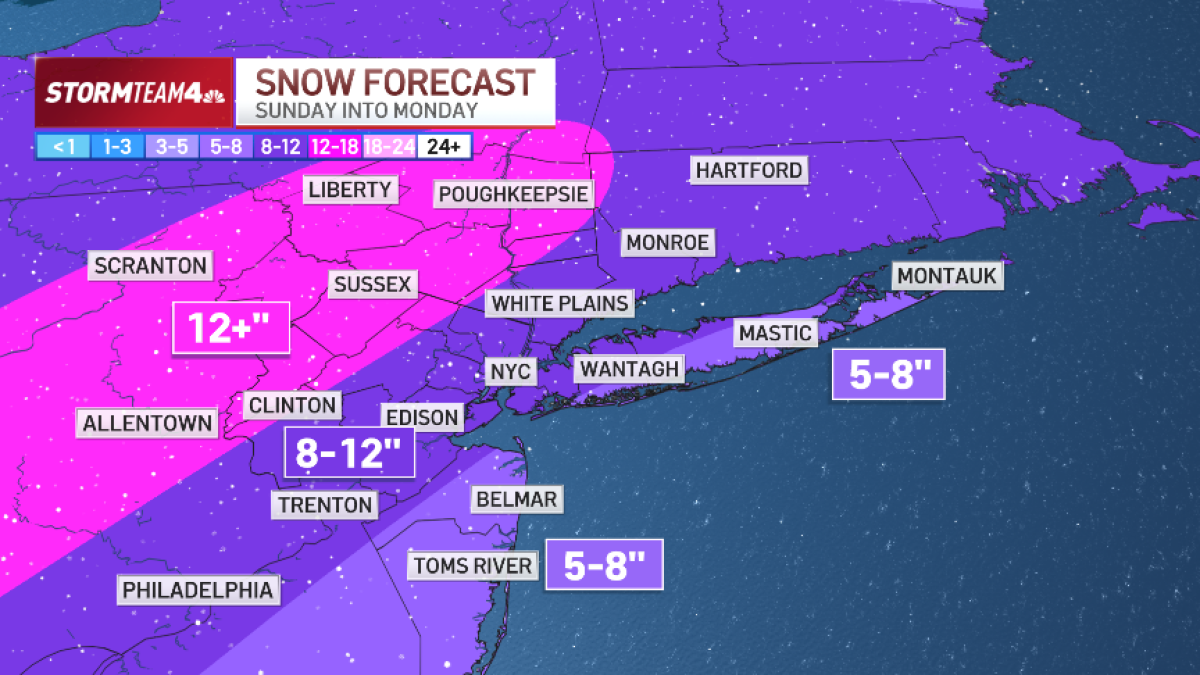 NY state of emergency in effect for snow – NBC New York