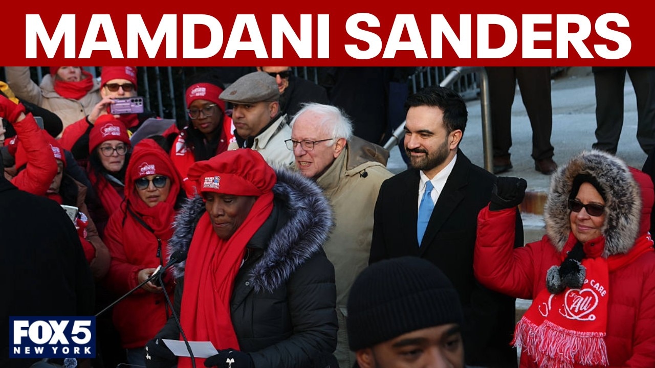 Mamdani and Sanders join nurses strike week 2: Full video
