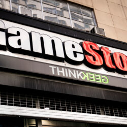 FILE - Pedestrians pass a GameStop store on 14th Street at Union Square, Thursday, Jan. 28, 2021, in the Manhattan borough of New York. (AP Photo/John Minchillo, File)