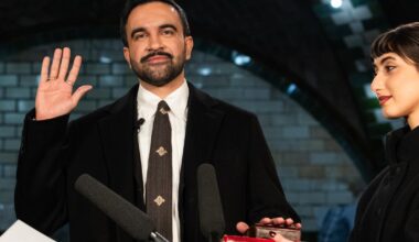 NYC Mayor Zohran Mamdani celebrates inauguration with public swearing-in ceremony, block party