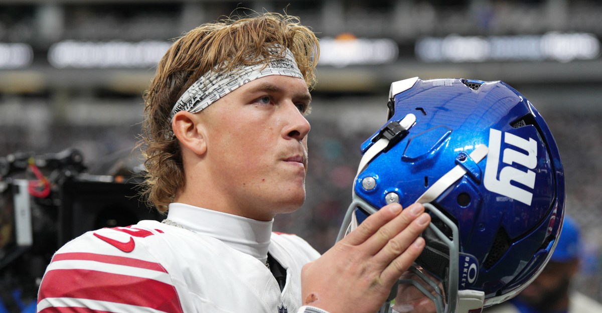 Jaxson Dart included in NY Giants’ in-person meeting with John Harbaugh