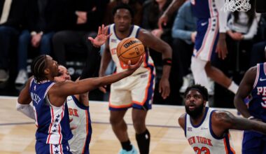 76ers win again in New York, beating Knicks 130-119