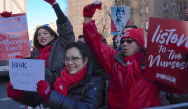 NYC nurses strike enters Day 2 as largest nurses strike in city's history continues