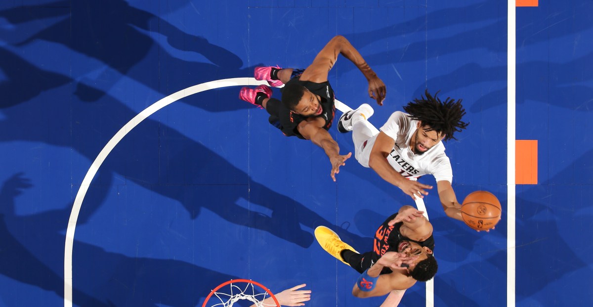 New York Knicks Blow Out Portland Trail Blazers