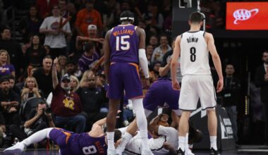 Brooklyn Nets overcome by Phoenix Suns in wild finish, lose 106-102