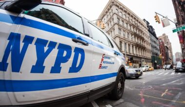 Video shows NYPD officer chase down robbery suspect on foot in Far Rockaway, Queens