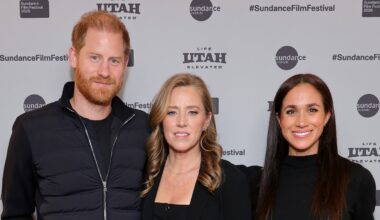 Prince Harry & Meghan Markle Make Surprise Appearance at Sundance Premiere of ‘Cookie Queens’ | 2026 Sundance Film Festival, amy redford, Meghan Markle, Prince Harry, Sundance Film Festival | Celebrity News and Gossip | Entertainment, Photos and Videos