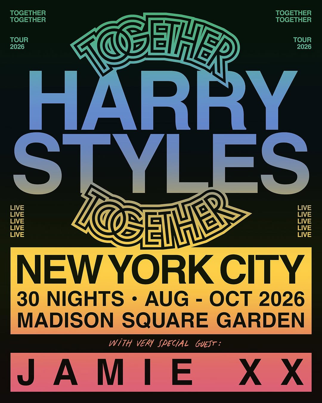 Harry Styles NYC 2026