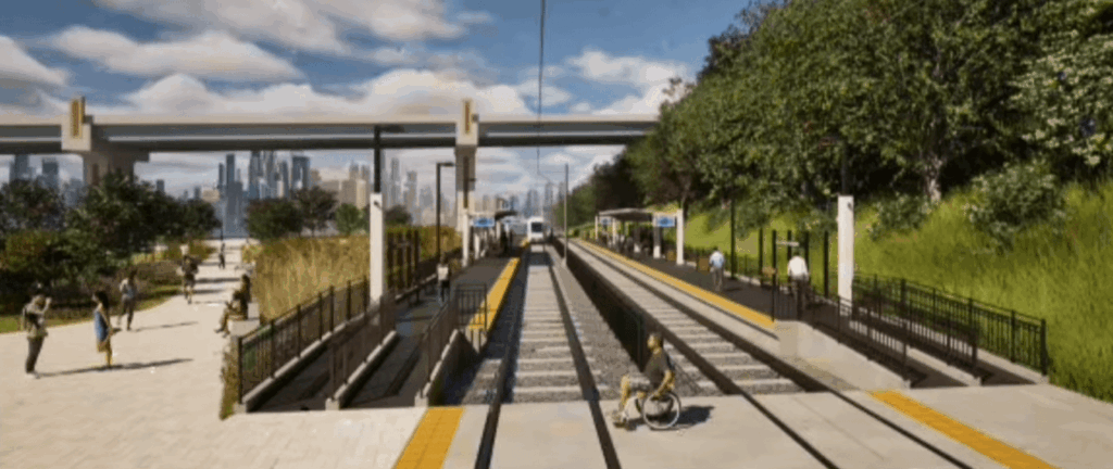 Hoboken 15th Light Rail 1