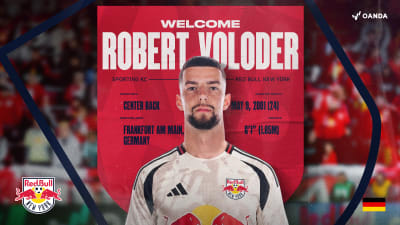 Red Bull New York Signs German Center Back Robert Voloder