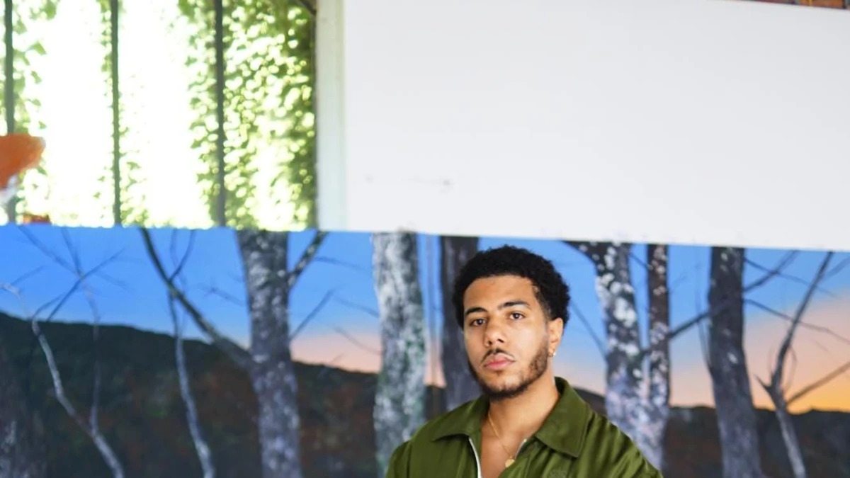 Parisian Artist Fabien Conti Adds a New Landscape to Laura Gonzalez’s NYC Showroom