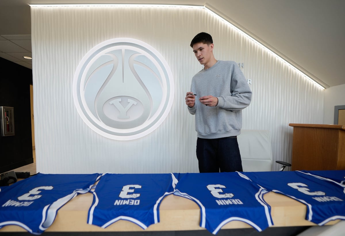 Former BYU star and Brooklyn Nets guard Egor Demin gives his take on AJ Dybantsa, Keving Young