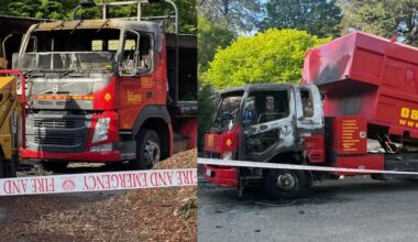 Who did it? Suspected Queens Park arsonist yet to be caught