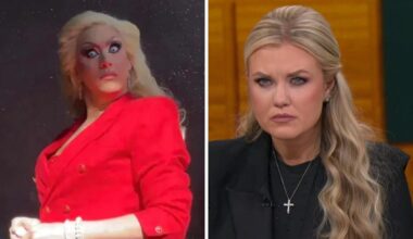 Erika Kirk's eyes inspire drag queen's routine