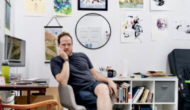 Meet the Sunnyside artist using live illustration to transform NYC workplaces