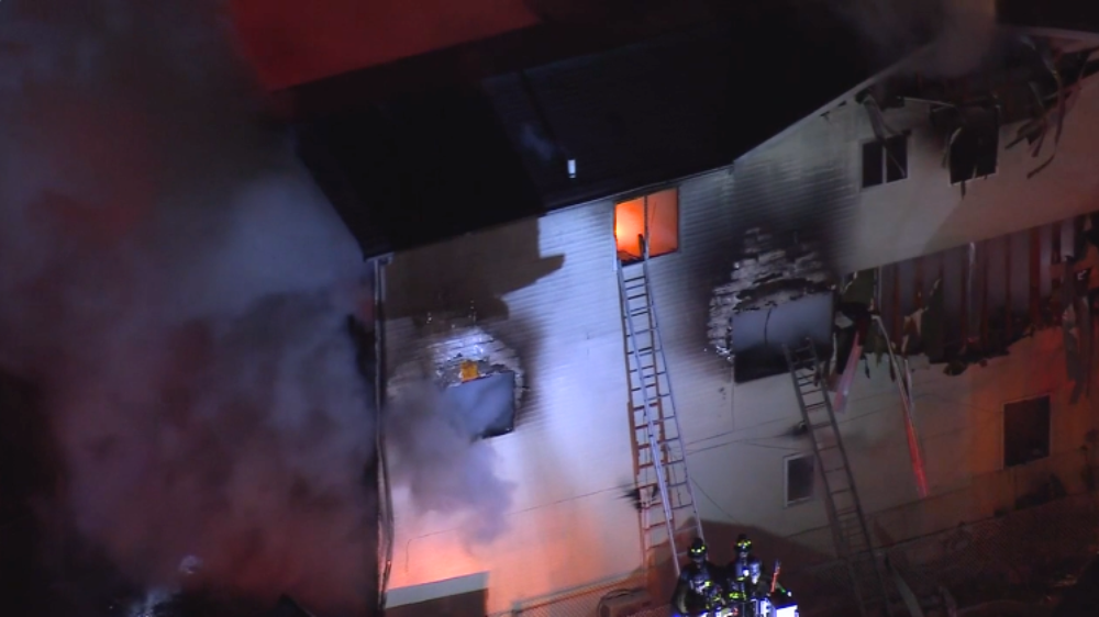 VIDEO: 3 firefighters hurt in 2-alarm Staten Island house fire