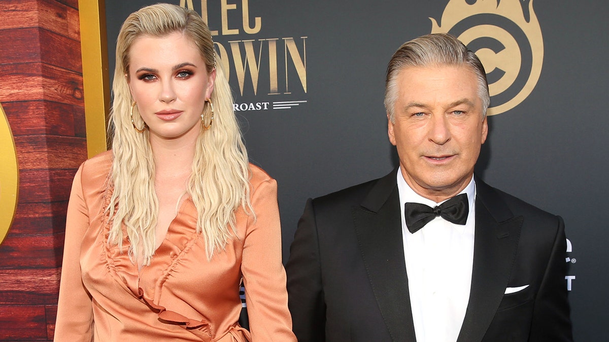 Ireland and Alec Baldwin at the Comedy Central Roast of Alec Baldwin in Los Angeles in September 2019.