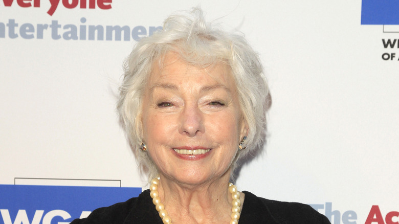 Jenny O'Hara smiling Tony Awards Viewing Party in 2017