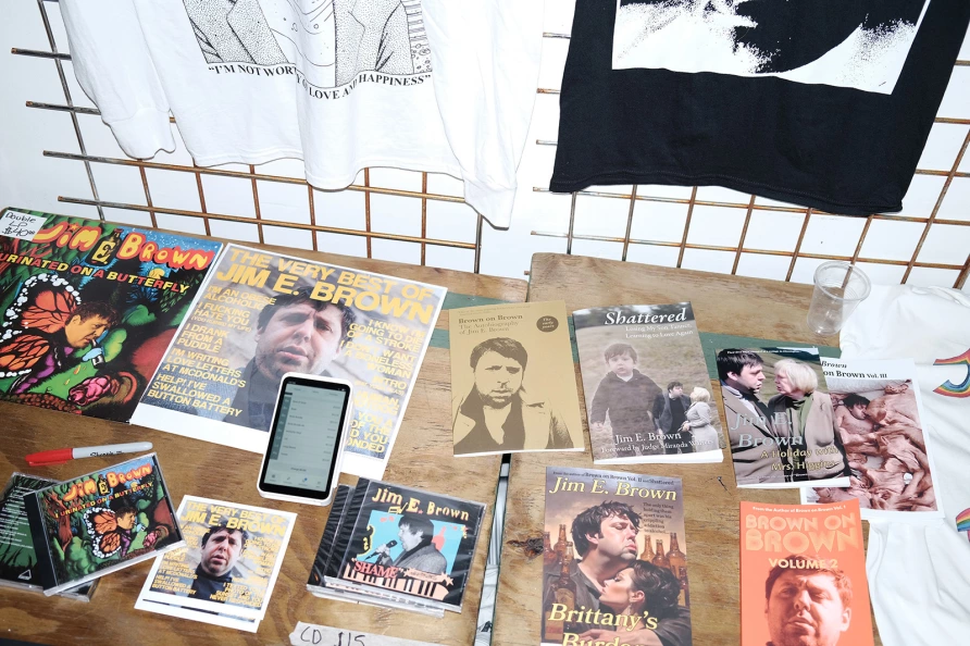 Jim E. Brown at Trans Pecos