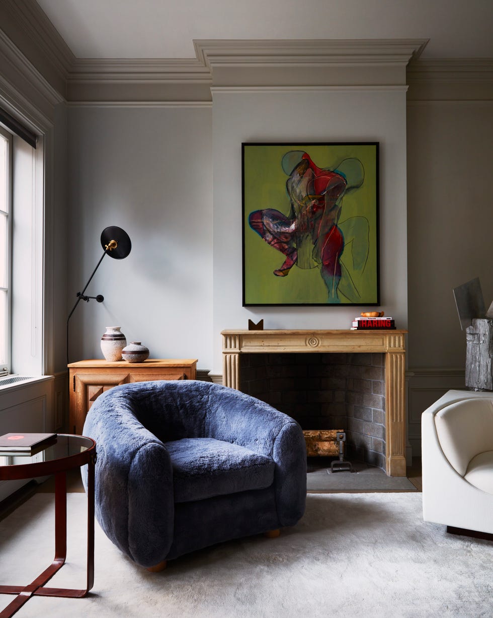 john bambick new york apartment living room