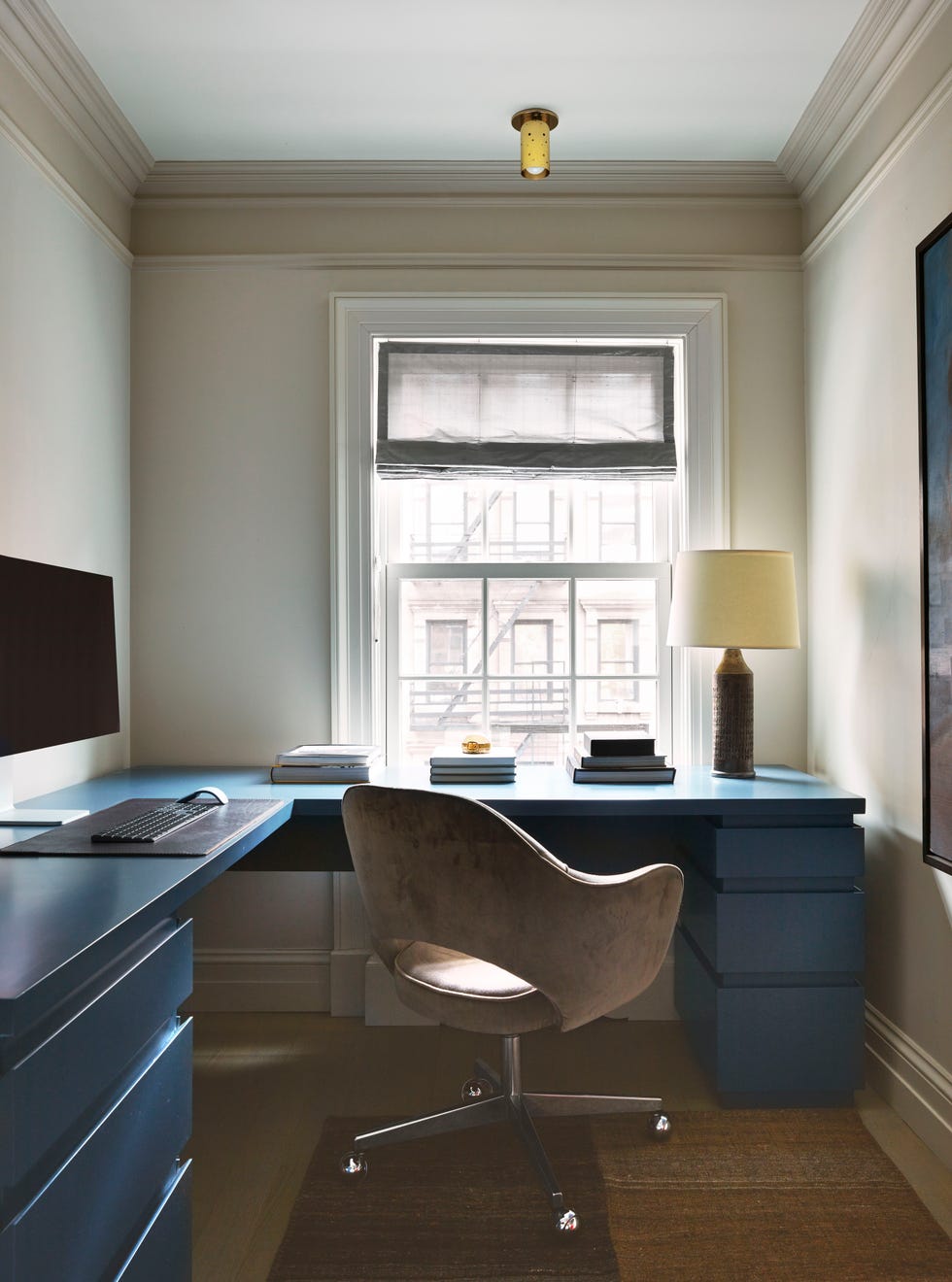 john bambick new york apartment study