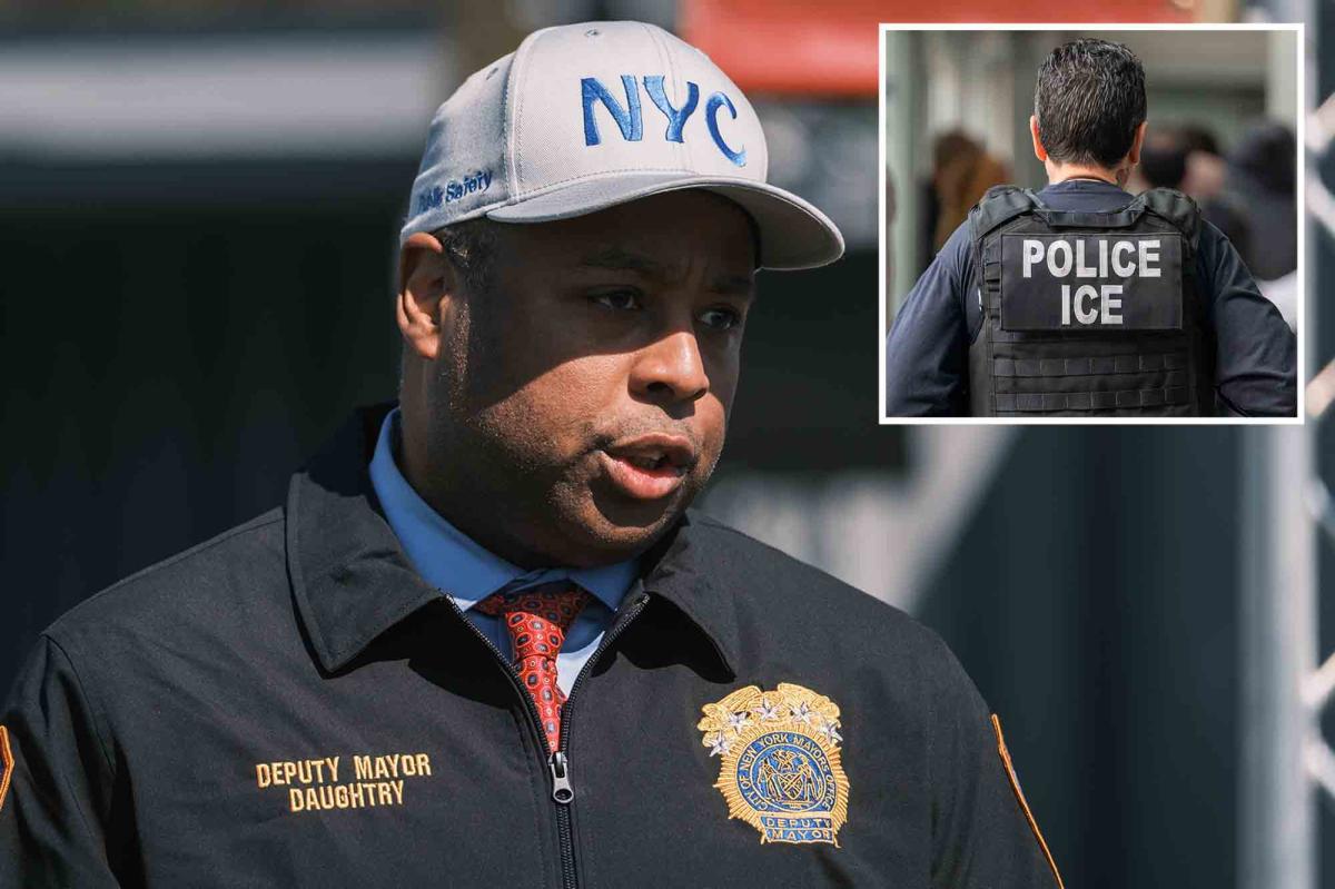 Eric Adams' deputy Kaz Daughtry now working with Trump's ICE in New York