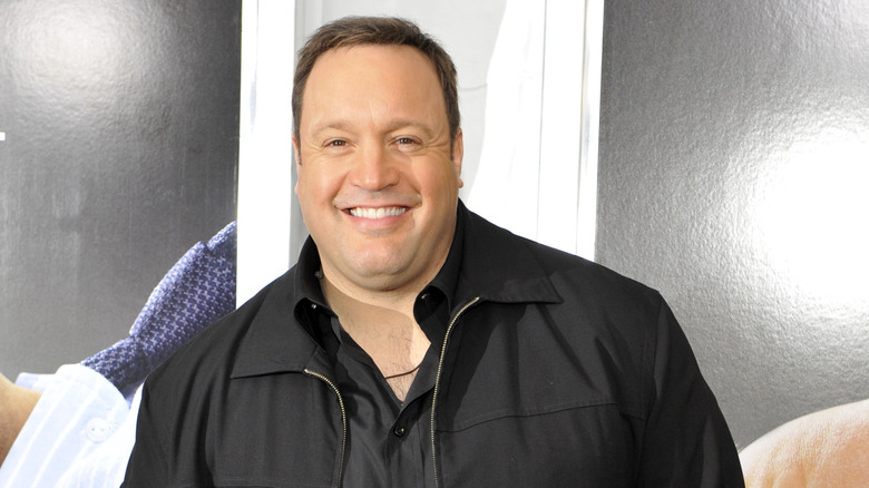 Kevin James smiling at the 