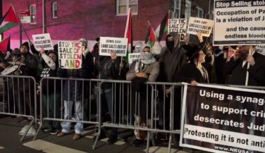 Pro-Hamas chant during protest outside Queens synagogue sparks outrage
