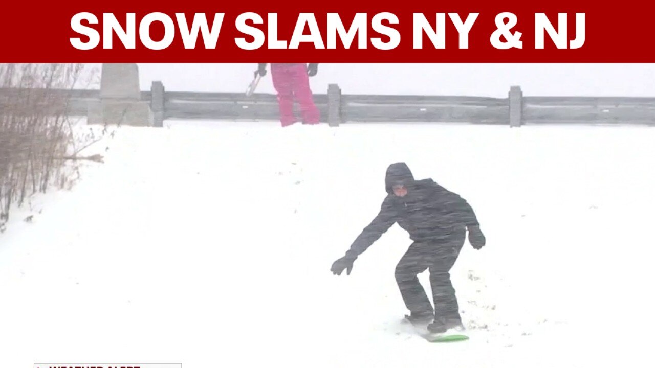 Snowstorm slams NYC area: Updates from NY, NJ, LI
