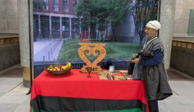 Kwanzaa Arrives at African Burial Ground National Monument: Umoja!