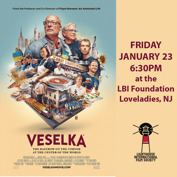 Lighthouse International Film Society presents a screening of "VESELKA: The Rainbow on the Corner at the Center of the World"