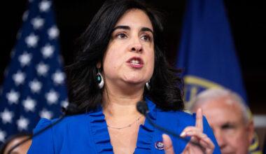 New York Rep. Nicole Malliotakis speaks during a news conference last year.