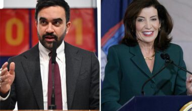 Zohran Mamdani pushes NYC tax hike on the rich -- in blow to fellow Democrat Kathy Hochul's budget plan