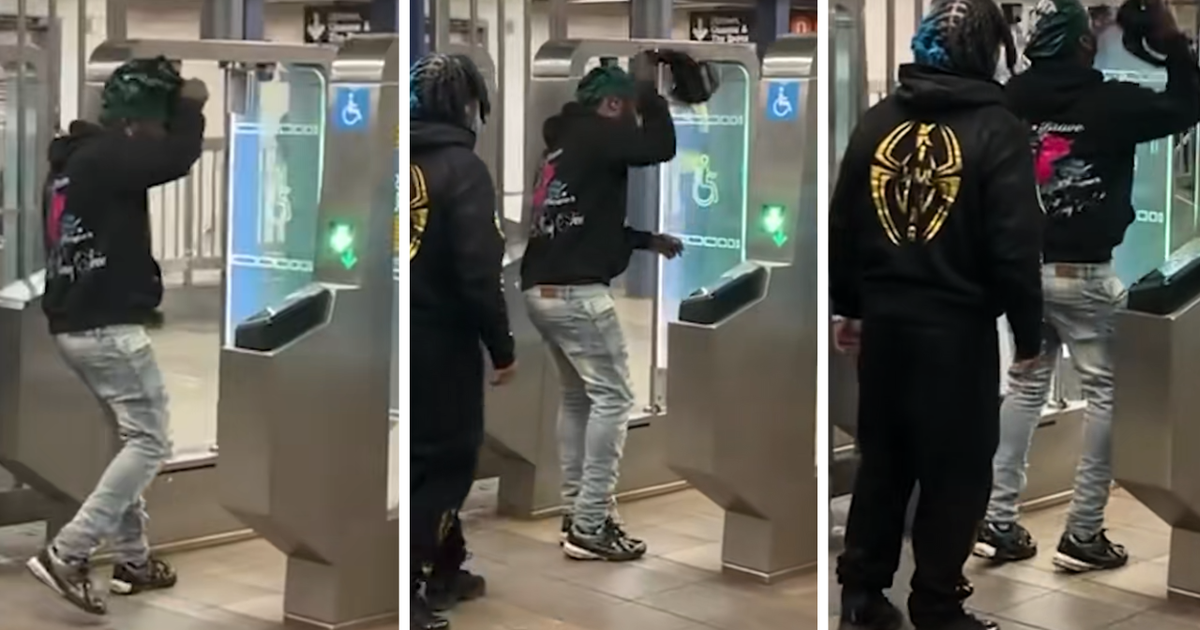Videos show riders evading MTA’s new fare gates