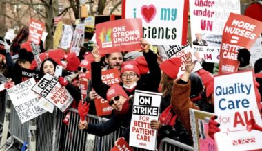 20K NYC nurses warn they will go on strike in just 10 days if wage hike demands aren't met