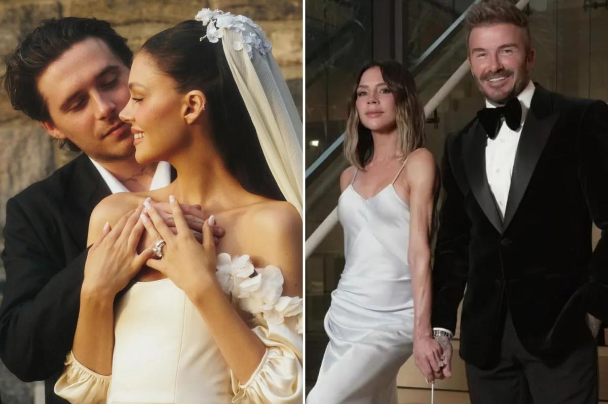 What really happened at Brooklyn Beckham's wedding reception