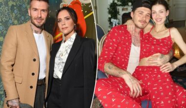 Victoria and David Beckham return to social media after son Brooklyn's brutal attack