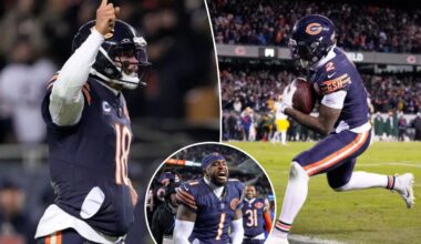 Bears orchestrate major 18-point comeback in wild-card win over Packers